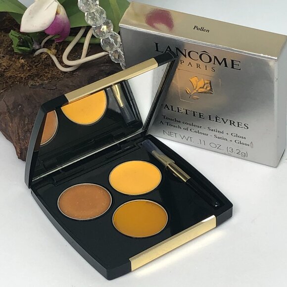 Lancome Palette Levres 3 Lipstick Palette - Pollen - .11 oz Full Size-New in Box - Picture 1 of 4